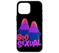 Boo Sexual Bisexual Ghost Pair Word Game for Halloween Case for iPhone 16 Pro Max