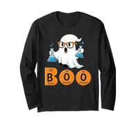 Boo The Element of Surprise Funny Chemistry Halloween Long Sleeve T-Shirt