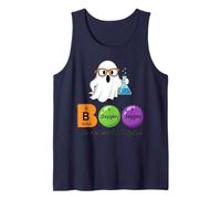 Boo The Element of Surprise Funny Chemistry Halloween Tank Top