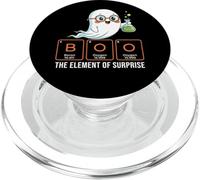 Boo The Element Of Surprise - Spooky Halloween Chemistry PopSockets PopGrip for MagSafe