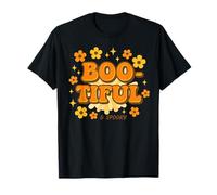 Boo Tiful and Spooky Halloween Ghost Design T-Shirt