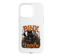 Boo-tiful Black Cats Halloween Humor Cozy Fall Spooky Kitty Case for iPhone 15 Pro Max