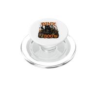 Boo-tiful Black Cats Halloween Humor Cozy Fall Spooky Kitty PopSockets PopGrip for MagSafe