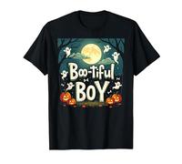 Boo-Tiful Boy: Spooky Halloween Fun for Little Ones T-Shirt, Men, Black, 6XL