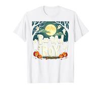 Boo-Tiful Boy: Spooky Halloween Fun for Little Ones T-Shirt, Men, White, 6XL