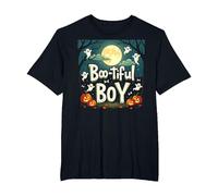 Boo-Tiful Boy: Spooky Halloween Fun for Little Ones T-Shirt, Men's Big and Tall, Black, 2X Tall