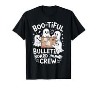 Boo-tiful Bulletin Board Crew Funny Teacher Halloween T-Shirt