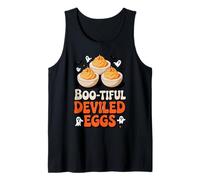 Boo-Tiful Deviled Eggs Halloween Style Tank Top