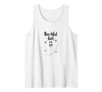 Boo-Tiful Girl: Cute Ghost for Halloween Lovers Tank Top, Men, White, S