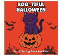 Boo-tiful Halloween: Halloween Fun Coloring Book