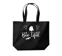 Boo Tiful Halloween Tote Shopping Gym Beach Bag 39 x 35 x 13.5cm 18 litres