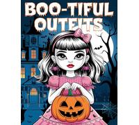 Boo-tiful Outfits Coloring Book: Halloween-Inspired Fashion for Teens & Kids - Relax & Create!