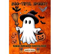 Boo-tiful Spooky: Kawaai Halloween Coloring Book