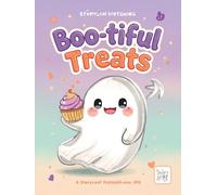 Boo-tiful Treats: Cute Halloween Coloring Book for Kids Ages 3-8 | Kawaii Ghosts, Candy, Magical Animals & Spooky Fun!