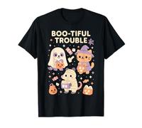 Boo-Tiful Trouble Halloween Costume Fun T-Shirt