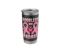 Boob Cancer Support Breast Prosthesis Metastatic Stainless Steel Insulated Tumbler