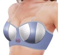 Boob Massager, Breast Massager, Smart Electric Boob, Rechargeable Enlargement Multi-Functional Wireless Breast Bra for Women, Prevent The Chest Sagging
