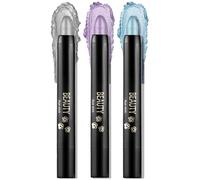 Boobeen 3PCS Cream Eyeshadow Pencil Crayon Waterproof Eyeshadow Brightener Stick Shimmer Eyeshadow Pen Create Glitter Eye Makeup, Easy to Use