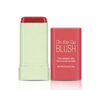 Boobeen Blush for Cheeks, Multi-Use Makeup Blush Stick Waterproof Long Lasting Tinted Solid Moisturizer Stick for Eyes Lips and Cheek, Soft Thin Blush Stick for Blends Perfectly onto Skin