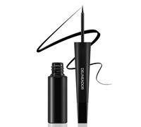 Boobeen Liquid Eyeliner Pencil, All Day Smudgeproof Liquid Eyeliner Makeup, Quick Drying Black Eye Liner Pen for Woman, with Ultra-Fine Brush