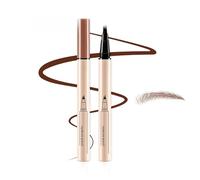 Boobeen Microblading Liquid Eyebrow Pencil, Waterproof Square Tip Pen for 3D Wild Brows - Long Lasting,Multi-Use Brow Definer,Create Natural Hair-Like Strokes