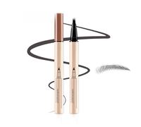 Boobeen Microblading Liquid Eyebrow Pencil, Waterproof Square Tip Pen for 3D Wild Brows - Long Lasting,Multi-Use Brow Definer,Create Natural Hair-Like Strokes