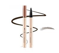 Boobeen Microblading Liquid Eyebrow Pencil, Waterproof Square Tip Pen for 3D Wild Brows - Long Lasting,Multi-Use Brow Definer,Create Natural Hair-Like Strokes
