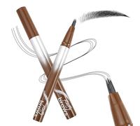 Boobeen Waterproof Liquid Brow Pen, Microblading Eyebrow Pencil, Smudge-Proof Angled Brush, Quick-Dry Long-Lasting, Create Defined Natural Wild Brow