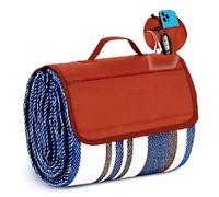 Boobhone Picnic Blanket, Extra Large Waterproof Mat, 3-Layer Travel Beach Blankets, Great Gifts for Adults Camping, Couples Gifts for Women Who Have Everything, Top Wedding Registry