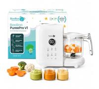 BooBoo Baby PuréePro V1 5-in-1 Baby Food Maker, Steamer and Blender