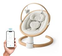 BooBoo Baby Swing and Bouncer Seat with Bluetooth Audio and Toy Bar