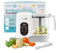 BooBoo PuréePro® Baby Food Maker, Multifunctional Food Processor Chopper, Puree Blender And Steamer, x4 Cooking Presets, Auto Cooking, Grinding Function & Self Cleaning Operation