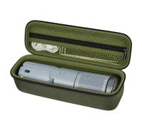 Boobowl Camping Light Case for BYSOU, for SupeDesk, for AsFrost | Organized Space for Light, Cables and Hooks, Carry Handle for Camping, Hiking, Travel and Home Storage - Olive Green