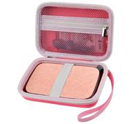Boobowl Case Compatible with HP Sprocket Select Portable / 2nd Edition Instant Photo Printer, Travel Organizer Suitable for Zink Photo Paper, USB Cable and Other Accessories (Only, Pink Light, S