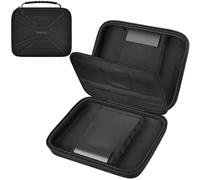 Boobowl Dart Bag Organiser for Steel Tip and Soft Tip Darts, Dart Carry Bag, Fits Dart Tips, Shafts, Flights and Accessories, Full Black, Holds for 12 pcs full black