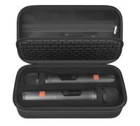 Boobowl JBL Wireless Compatible Wireless Mic Case Two Microphones/for JBL Partybox, Portable Dual Microphone Travel Bag Storage (Box Only)