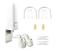 Boobrie 2x2 MIMO 4G LTE 5G Antenna High Gain 10dBi 600-6000MHz Omnidirectional WiFi Antenna with SMA TS9 Connector 16.4ft RG58 Cable for T-Mobile Verizon AT&T Modem Routers Gateways Hotspot Cellular