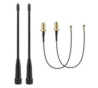 BOOBRIE 868MHz LoRa Antenna for Meshtastic 17CM Omni-Directional Whip Antenna 3dBi with 15CM SMA to U.FL IPX Pigtail Cable Compatible with Helium Miner, LoraWAN & IOT Gateway