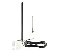 BOOBRIE 868MHz LoRa Antenna for Meshtastic LoRaWAN External Omni Directional Antenna with Wall Mount Bracket 3M SMA Male RG58 Cable & IP X Adapter 15CM for ESP32 Heltec LilyGo LoRa Module
