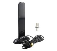 BOOBRIE Antenna External 4G 5dbi+SMA TS9 Adapter GPS GSM Magnetic Base 4G Antenna 700-2700Mhz SMA WiFi Antenna 3M RG174 Cable 4G LTE OmniDirectional For NETGEAR Mobile Hotspots Nighthawk 4G LTE Router