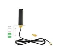 BOOBRIE Dual Band WiFi Antenna 2.4GHz 5GHz 5.8GHz 5dBi Omni Directional Antenna with SMA Male&RP-SMA Male Connectors, Indoor Outdoor External Antenna for WiFi Router PCIe Card IoT Gateway and Hotspot