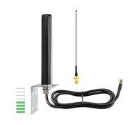 Boobrie Meshtastic 915MHz LoRa Antenna with Bracket Omni External LoRaWAN Antenna RG58 Cable SMA Male + 15CM Adapter Cable for Meshtastic ESP32 LoRa V3 Development Board OLED Board LoRa Module