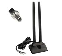 BOOBRIE TS9 Antenna 5G 4G Antenna 5dBi High Gain 2400Mhz-5800MHz Dual MIMO TS9 Magnetic Foot Antenna with 2m RG174 Coaxial Cable for 4G LTE Router, WiFi Hotspot, Industrial IoT Devices