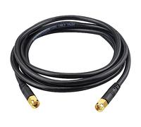 Boobrie Upgraded SMA Male to Male Cable 2M RG58 Coaxial Cable SMA Cable SuperFlex RG58 Low Loss for WIFI Antanna Wireless Router