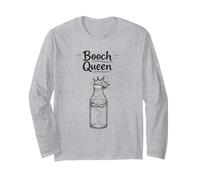 Booch Queen Kombucha SCOBY Brewer Gift Long Sleeve T-Shirt