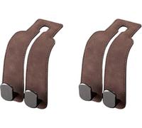 Booda Brand Car Headrest Hooks for Mercedes E-Class W212 Avantgarde 2009-16 | Check seat post size before buying. Holds coats and heavy bags securely behind seats for a clean tidy car interior.