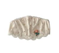 Boodtag Baby Girls Fontanel Protection Hairbands 2 PCS Brain Protect Headband with Floral Printed and Lace Hem Sweet Toddler Outfit 0-12 Months