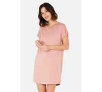 Boody Goodnight Night Dress In Dusty Pink Dusty Pink XL