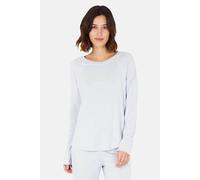 Boody | Women's Goodnight Raglan Sleep Top | Organic Bamboo Loungewear | Warm Pyjamas | Dove | X-Large