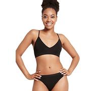 Boody LYOLYTE Triangle Bralette | Wireless Bamboo Bralette | Soft Womens Bras for Everyday Comfort Up to C Cup Black